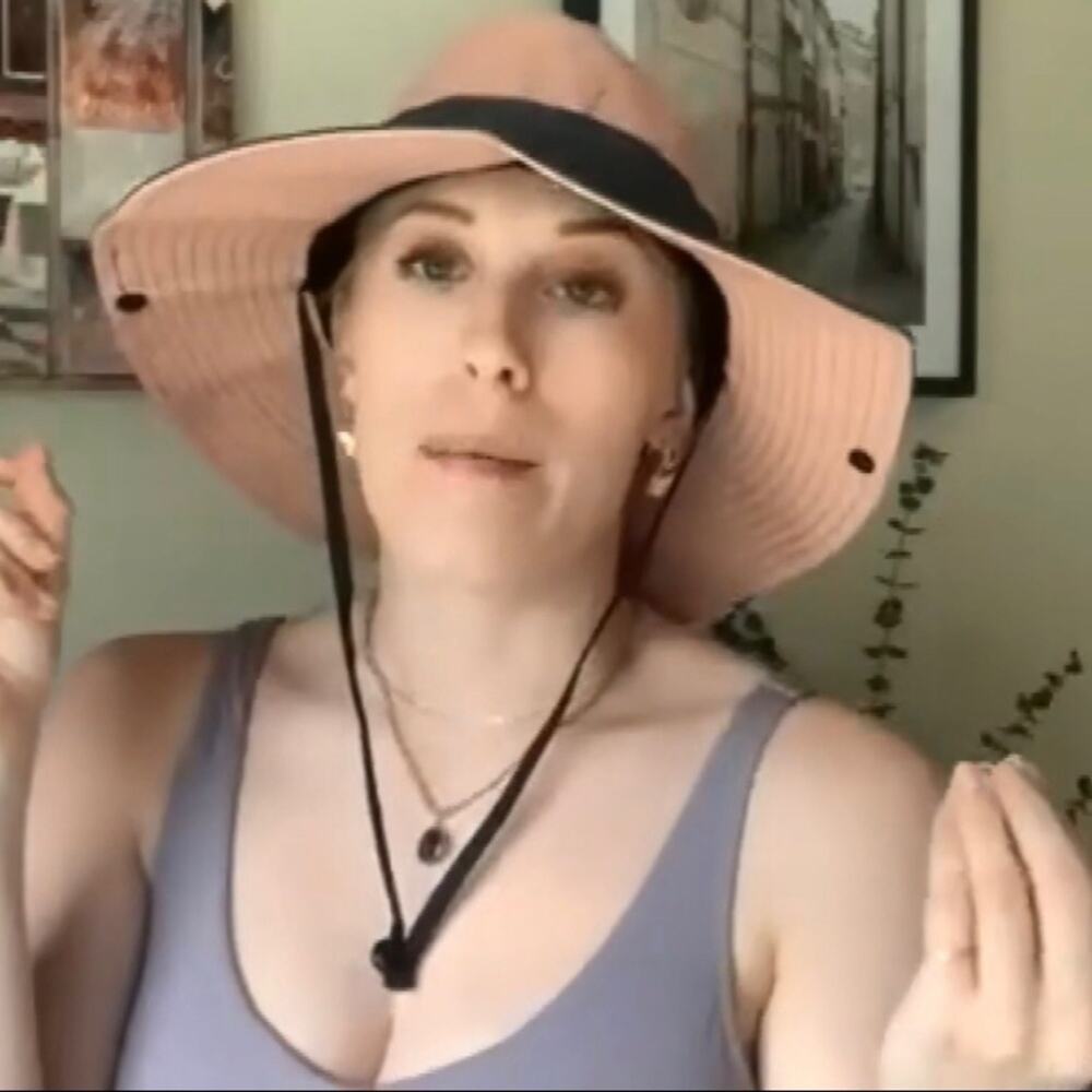 New women’s ponytail sun hat - Picture 7 of 10
